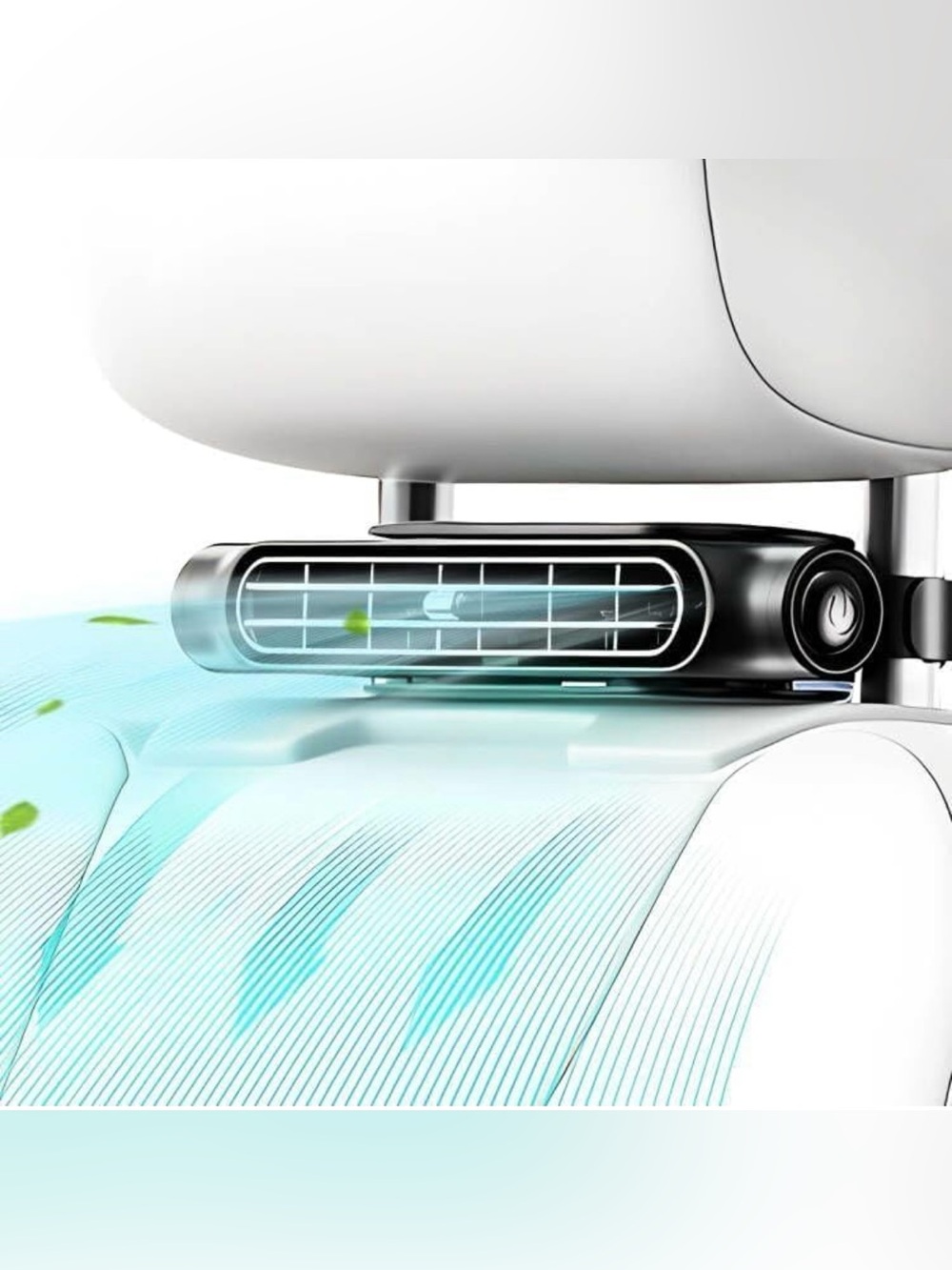 Car Fan for Driver and Passenger's Seat - Mini Portable USB Backseat Cooling